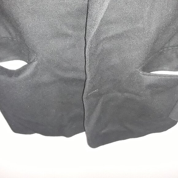 Fioravanti Studio New York mens large black 100% cashmere w/gold satin lining - Picture 2 of 10